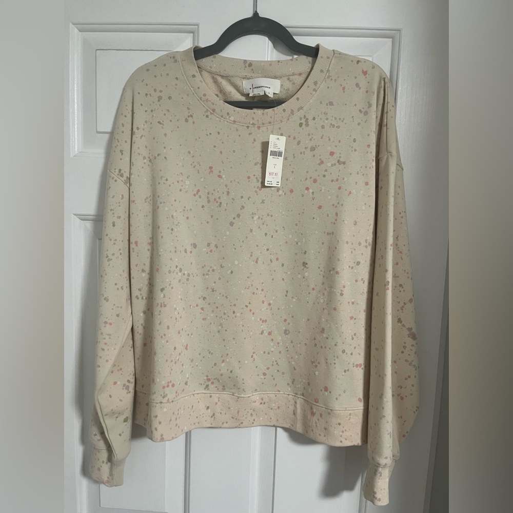 Paint Splatter Sweatshirt - Large